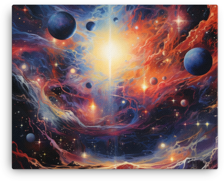Cosmic Symphony Art Print