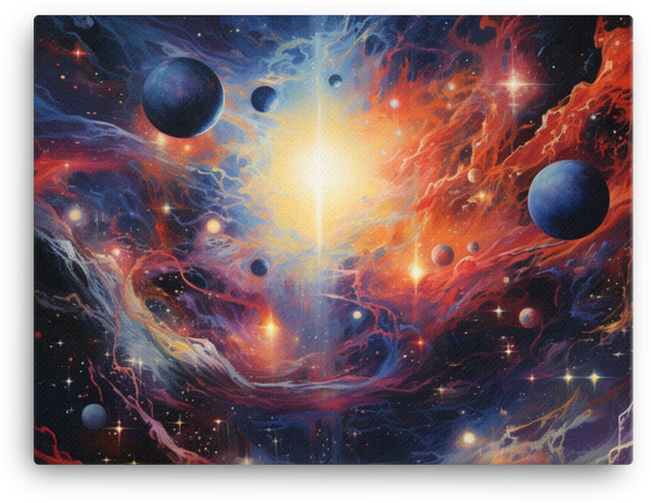 Cosmic Symphony Art Print